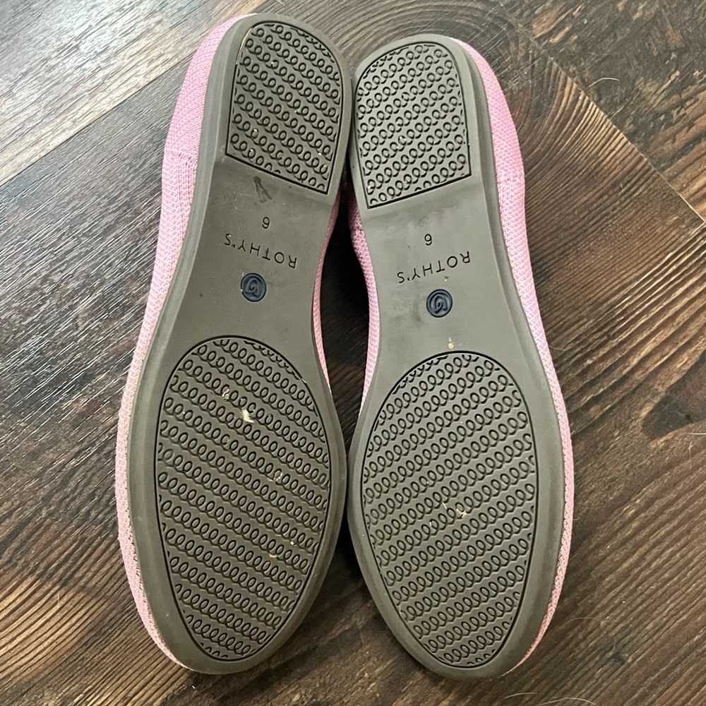 Rothy's Pink Knit Flats - Picture 4 of 4